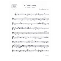 Variations Op 58 Flute-Violon-Alto-Violoncelle